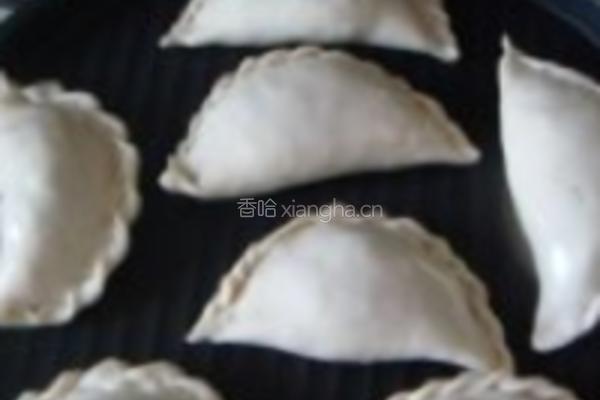 荠菜盒子的做法图解5