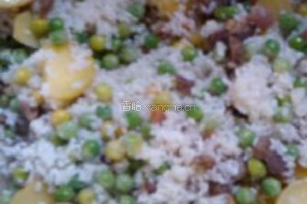 豌豆饭的做法图解7