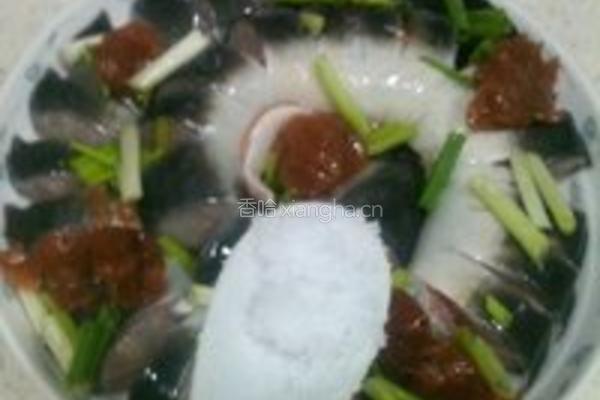 葱香酸梅蒸河鳗的做法图解5