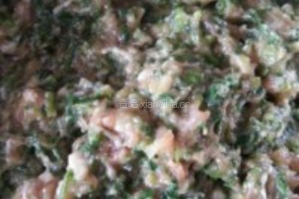荠菜小煎包的做法图解2