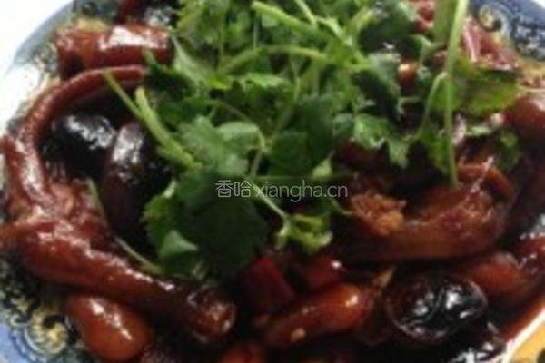 芸豆焖鸭掌的做法图解6