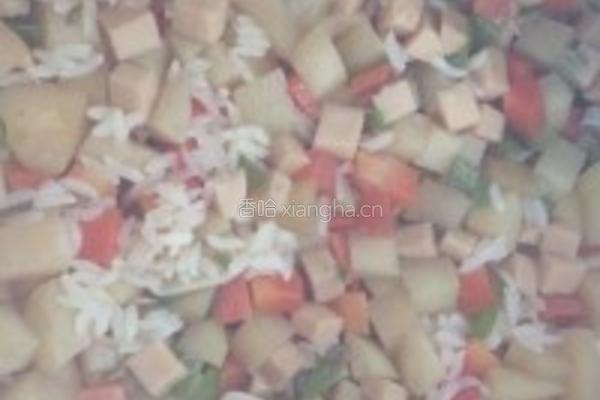 土豆萝卜焖饭的做法图解8