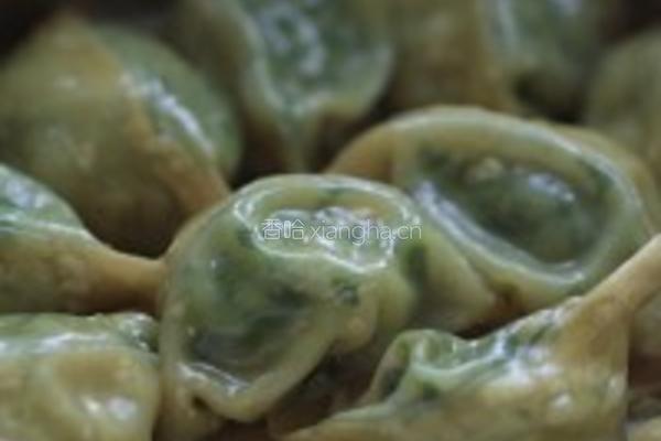 荠菜鸡蛋大馄饨的做法图解4
