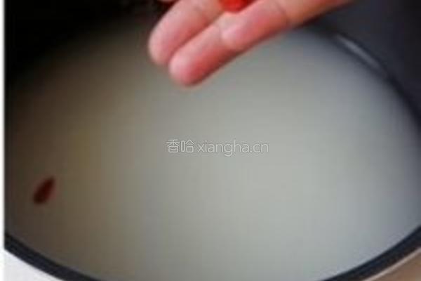 枸杞鸡胗双麦粥的做法图解5