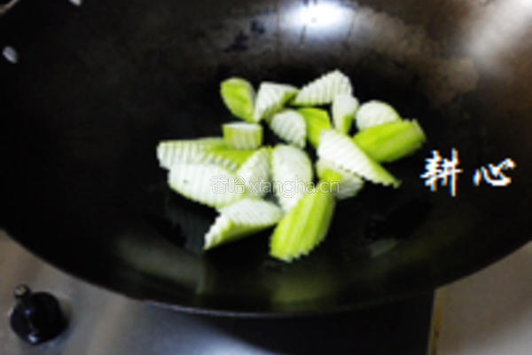 冬菜丝瓜炒木耳的做法图解6