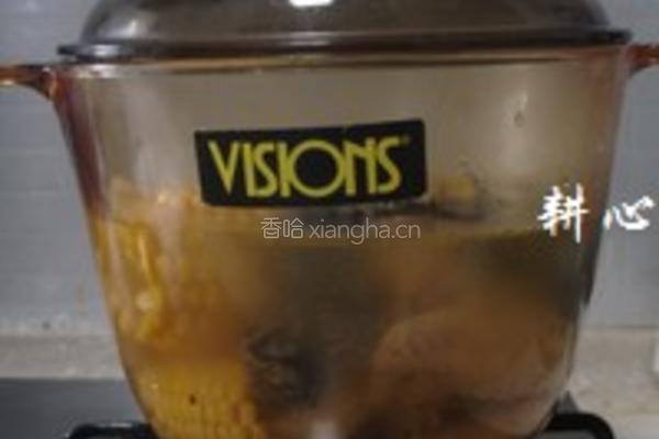甘蔗粟米煲鸡汤的做法图解9