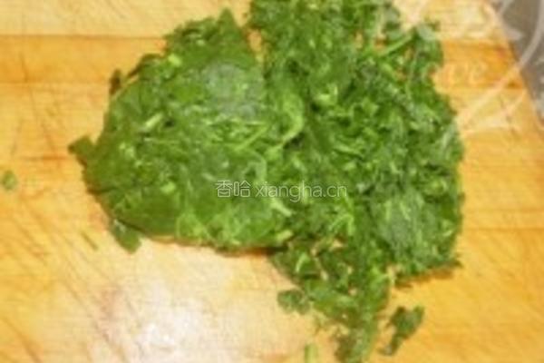烫面苜蓿盒子饼的做法图解8