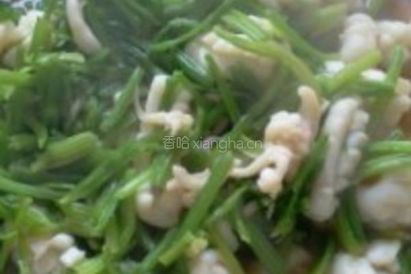 芹菜炒鱿鱼的做法图解8