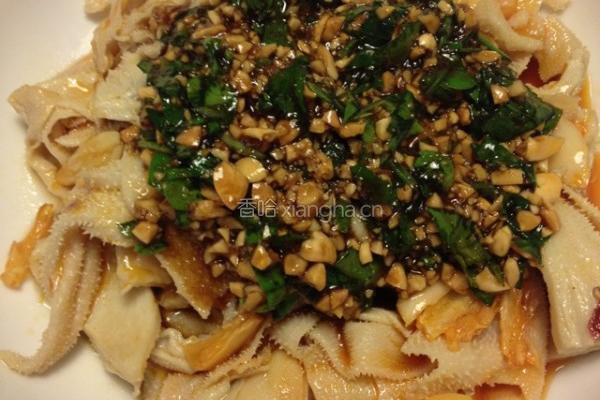 红油牛肚