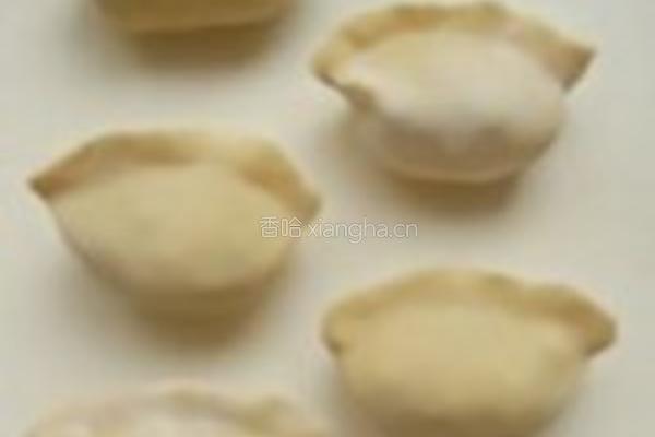芥兰贝壳饺的做法图解16