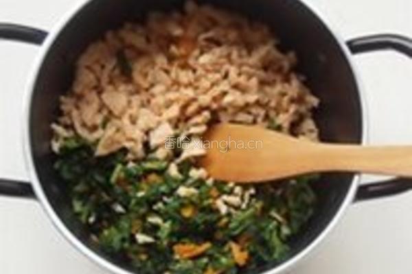 芥兰贝壳饺的做法图解8