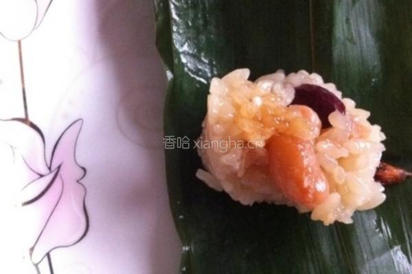 肉粽和蜜枣棕