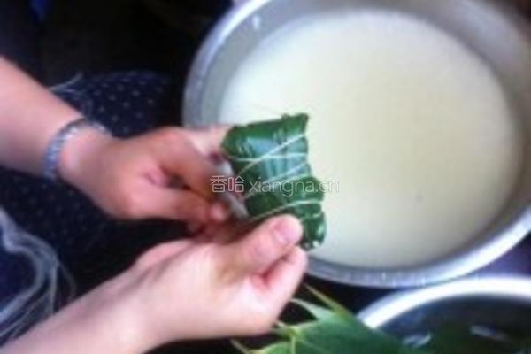 肉粽和蜜枣棕的做法图解8
