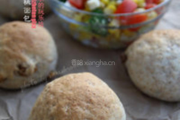 全麦橄榄油核桃包的做法图解7