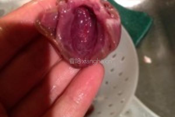 小炒鸡心的做法图解2
