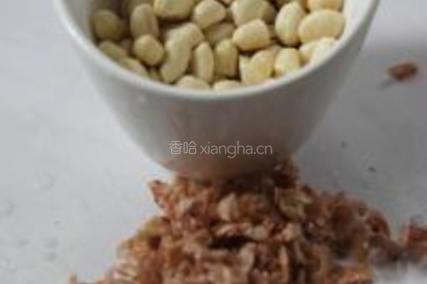 乌梅陈皮煮花生的做法图解1