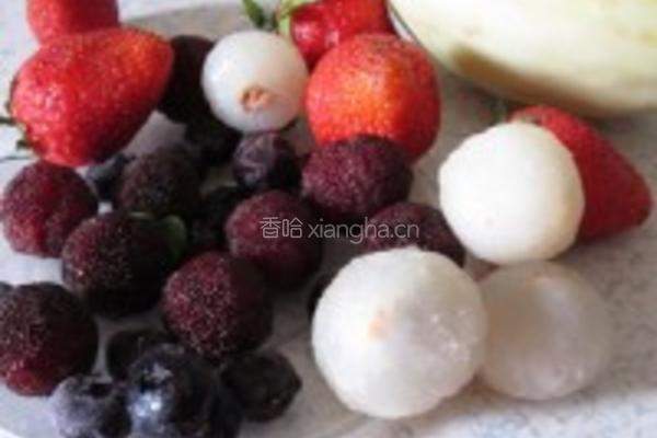 水果瓜果蓝的做法图解1