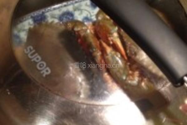 螃蟹蒸饭的做法图解15