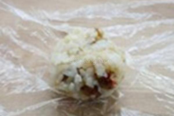 糙米甜饭团的做法图解6