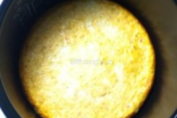无油无面粉电饭煲木瓜燕麦蛋糕的做法图解5