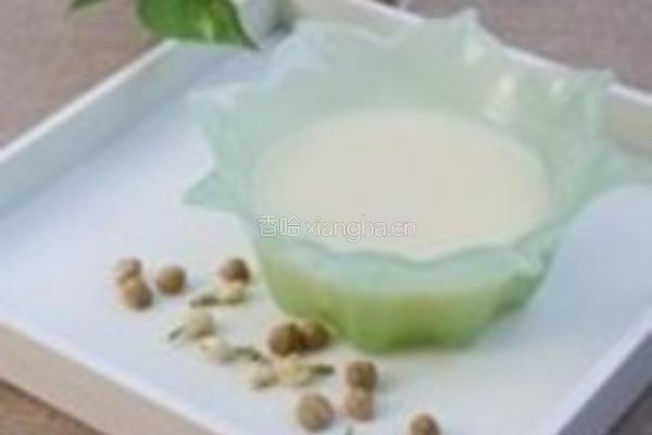 茉莉花豆浆的做法图解4