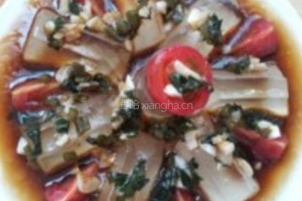夏季清爽小菜海草凉粉的做法图解2