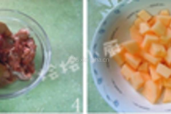 蜜瓜牛柳的做法图解3