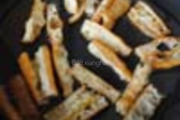 茭白油条炒的做法图解7