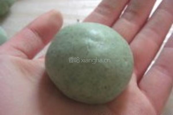 甜艾饼的做法图解9