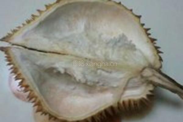 榴莲壳炖土鸡的做法图解1