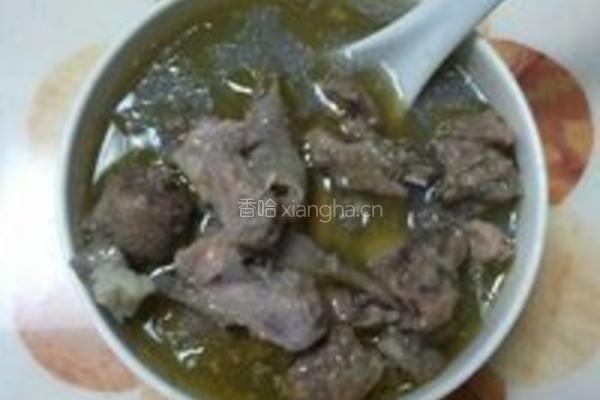 榴莲壳炖土鸡的做法图解4