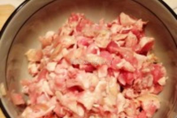 鸡肉扁豆馅包子的做法图解6