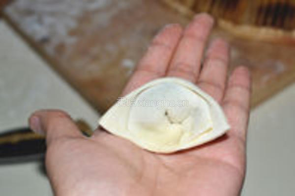 茼蒿鲜肉大馄饨的做法图解14