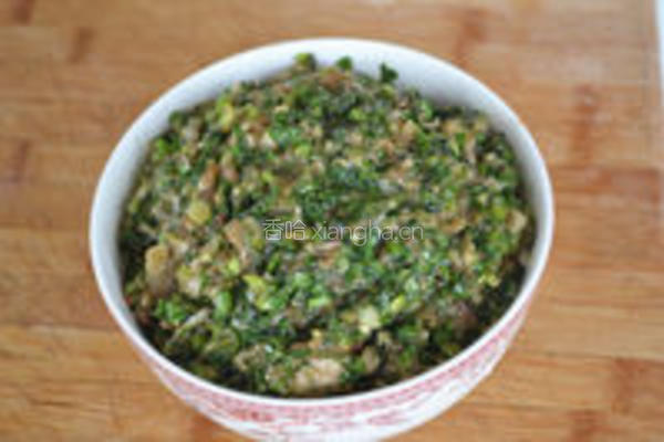 茼蒿鲜肉大馄饨的做法图解9