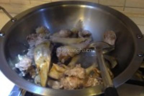 泡萝卜老鸭汤的做法图解3