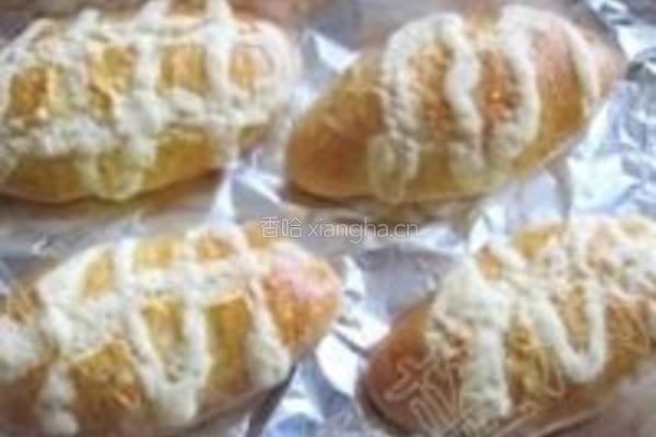 橄榄形酥香面包的做法图解12