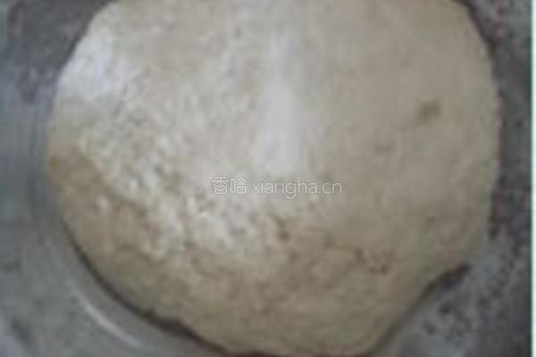 倭瓜虾皮素馅饼的做法图解1