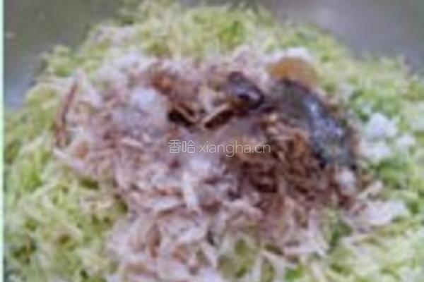 倭瓜虾皮素馅饼的做法图解7