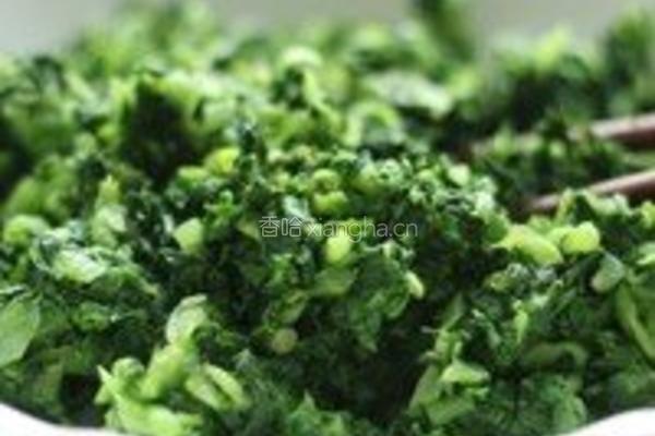 香干青菜包的做法图解1