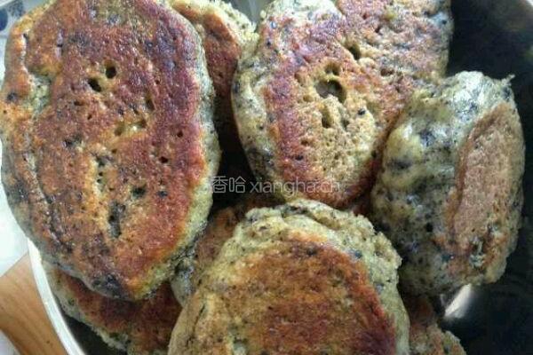 黑豆黑芝蔴玉米饼