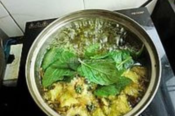 薄荷双花茶的做法图解4