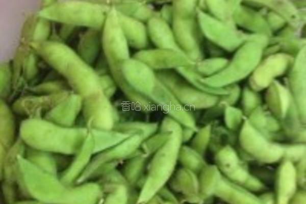 卤水毛豆的做法图解1