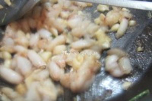 九层塔炒蟹肉的做法图解6