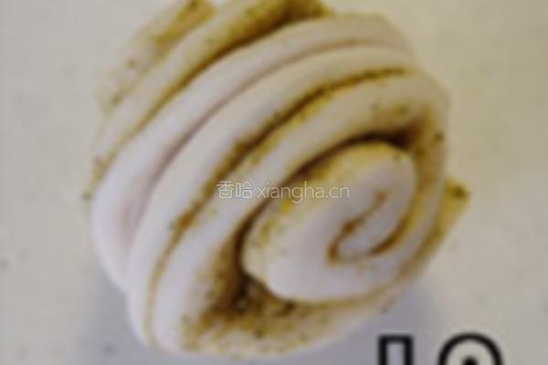 姜黄苦豆子花卷的做法图解9