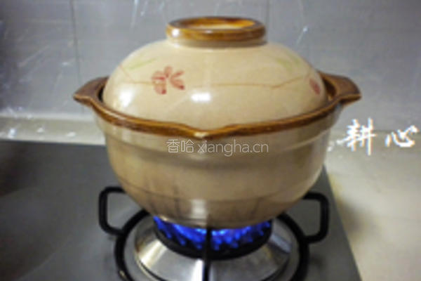 发菜肉片粥的做法图解7
