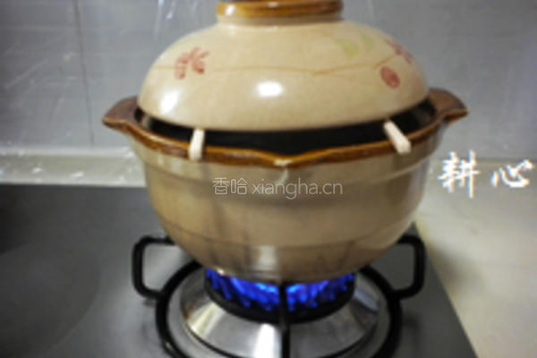 发菜肉片粥的做法图解8