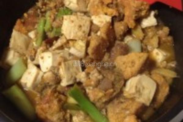干锅鱼籽豆腐的做法图解6