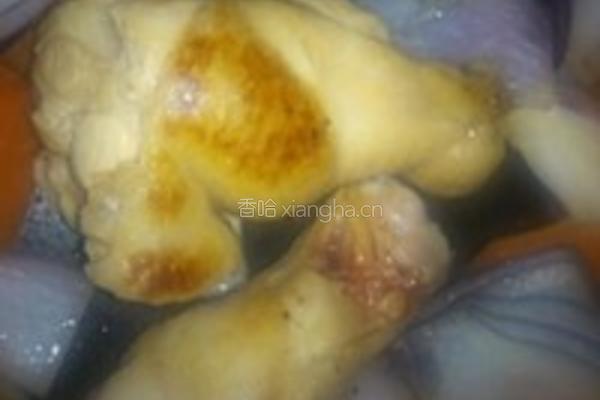 红烩鸡翅中配意面的做法图解4