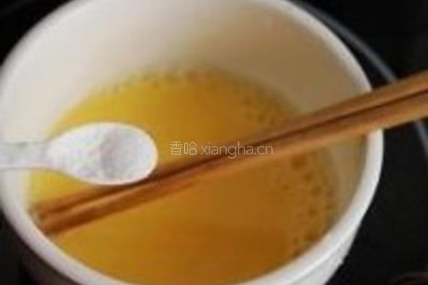 微波海苔蛋羹的做法图解2