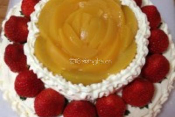 奶油蛋糕的做法图解4